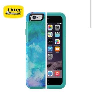 Otter box symmetry iPhone 6/6S floral pond